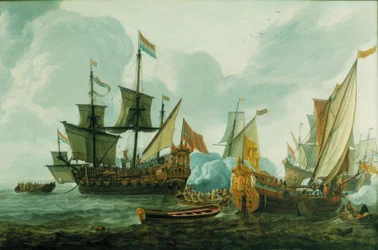 The Departure of Abraham Crijnssen to West Indies in the Year